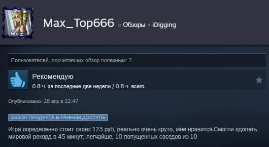 Steam Review