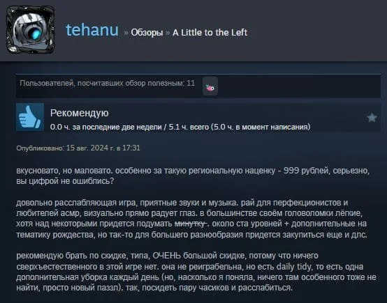 Steam Review