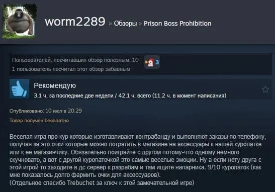 Steam Review